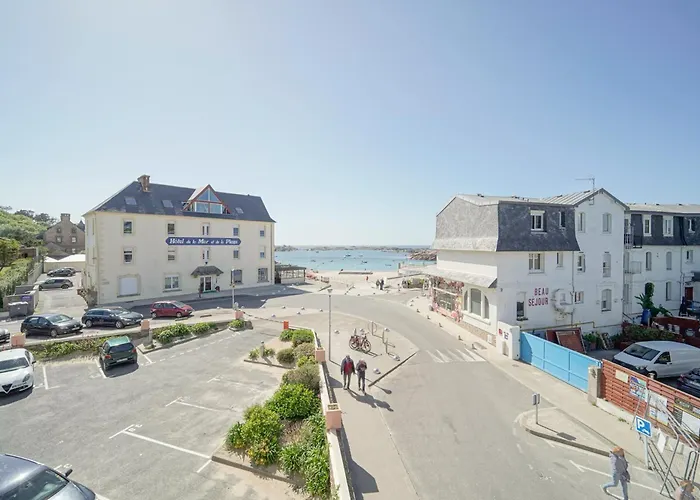 Appartement Balcon Vue Mer - 50M De La Plage - Confort Et Moderne - 70M2 - 4 Pers